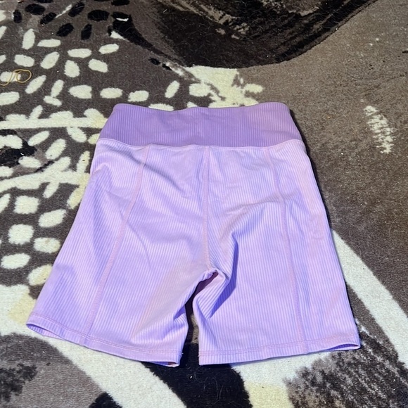 for love & lemons Purple Athletic Shorts - Picture 3 of 3